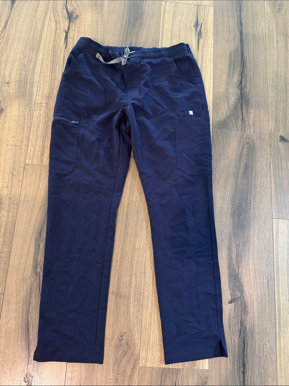 NWT Figs Navy Women's yola skinny Medium